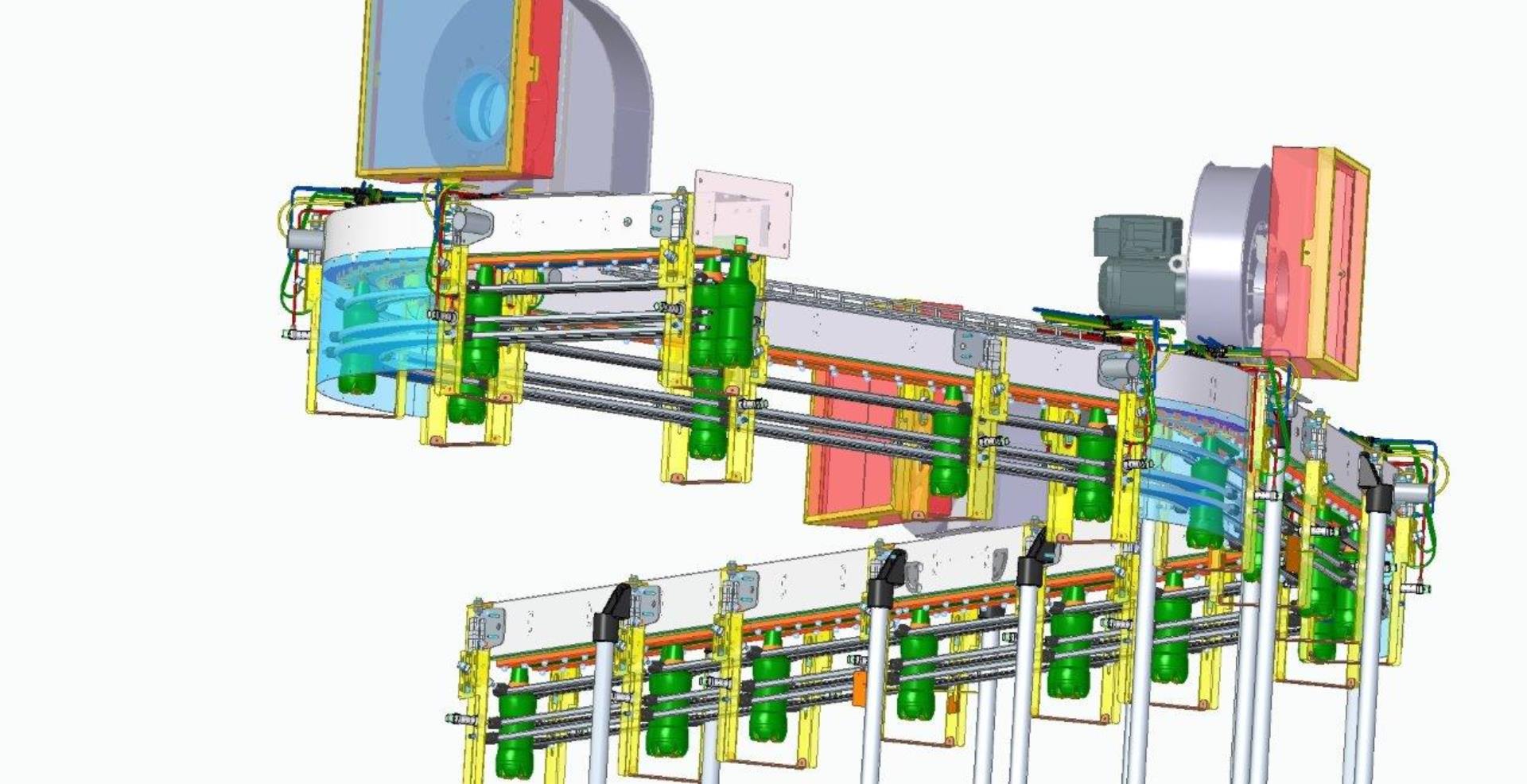 Air conveyor design