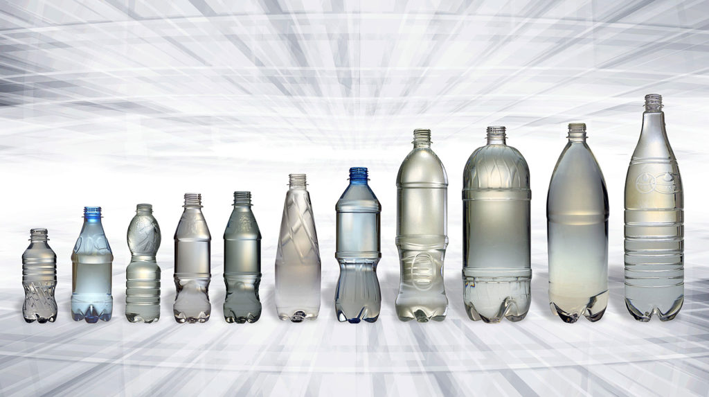 How are PET bottles produced?
